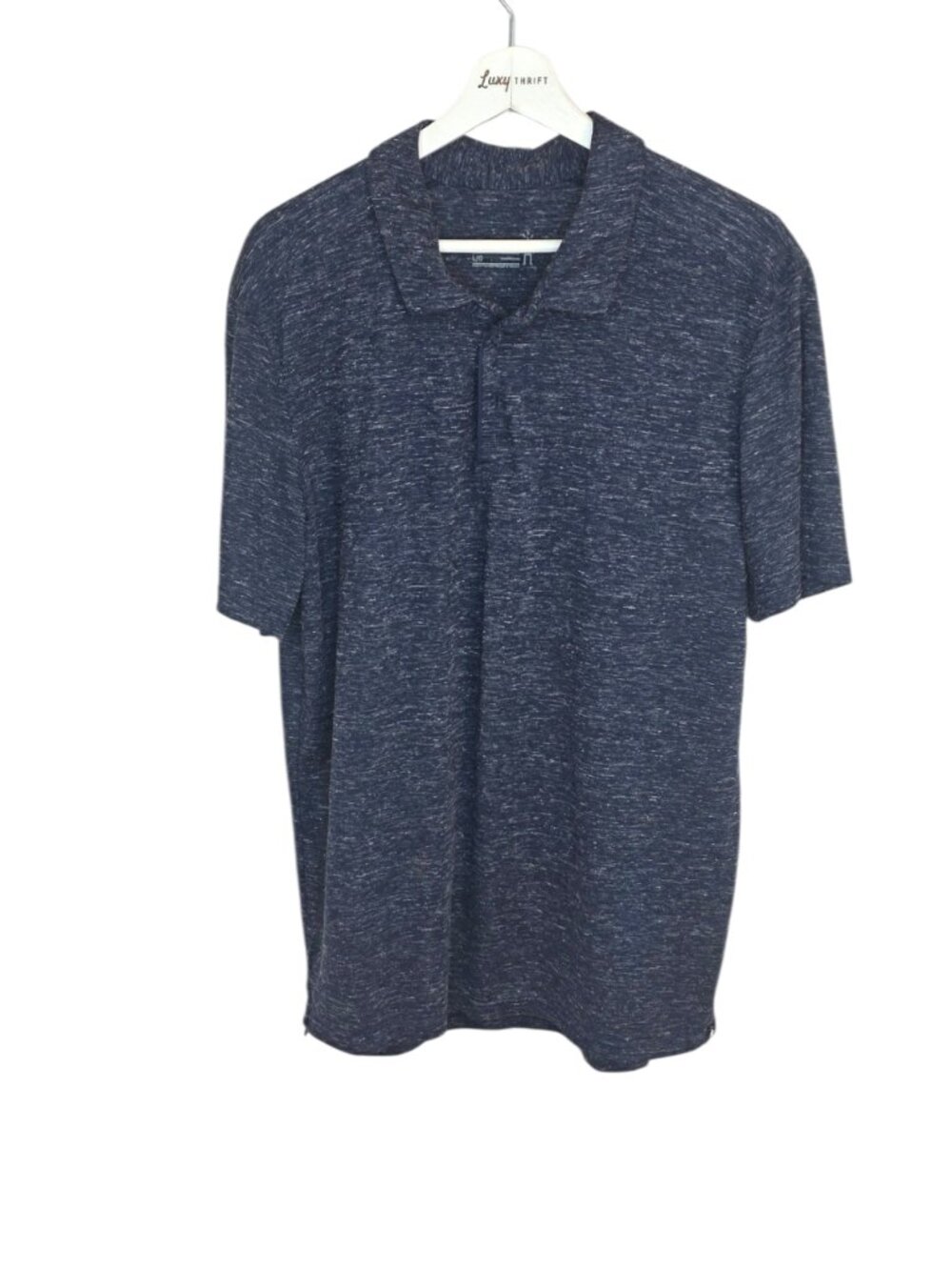 Smartwool Men's Short Sleeve Polo Shirt, Collared, Size Large